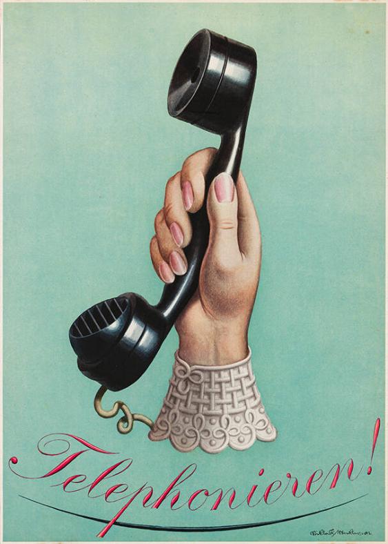 Telefonieren!