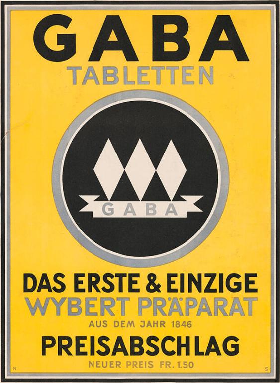 Gaba Tabletten - Das erste & einzige Wybert Präparat aus dem Jahr 1846 - Preisabschlag - Neuer Preis Fr. 1.50