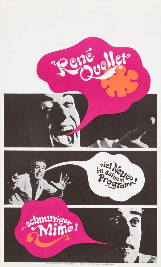 René Quellet - Viel Neues in seinem Programm! Schnurriger Mime