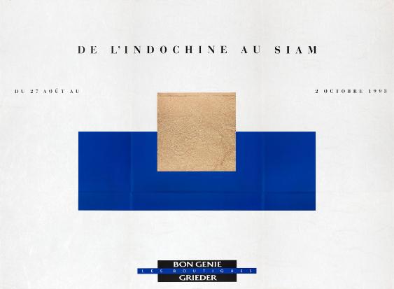 De l'Indochine au Siam - Bon Génie - Les Boutiques - Grieder
