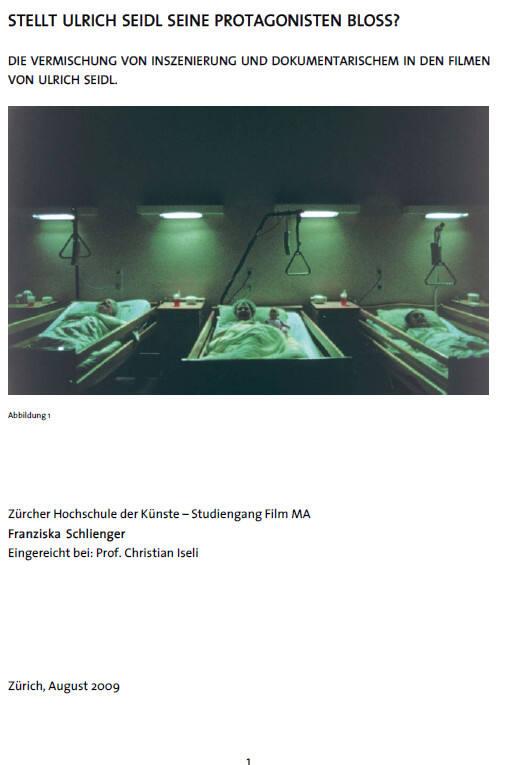 Stellt Ulrich Seidl seine Protagonisten bloss?