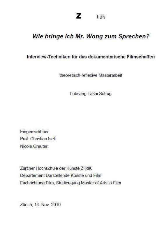 Wie bringe ich Mr. Wong zum Sprechen?