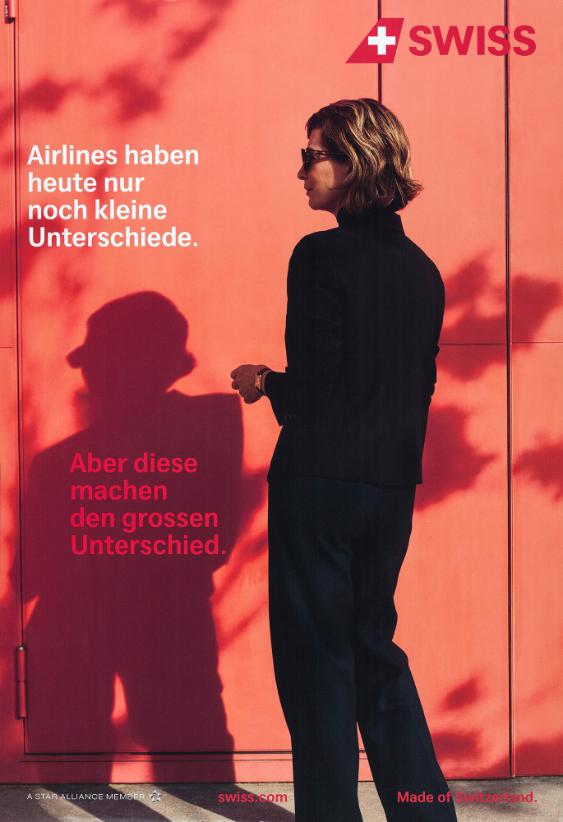 Airlines haben heute nur noch kleine Unterschiede. Aber diese machen den grossen Unterschied. Swiss