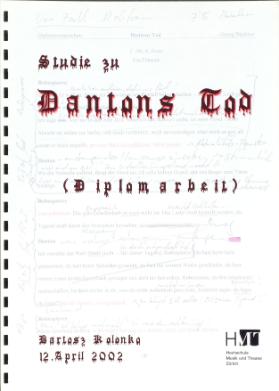 Studie zu Dantons Tod