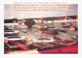 What a day am Cape Ann, dieses unendliche Meer, das Schweben der Möwen, die Reflexe der untergehenden Sonne, viele Geschichten mit Michel und Sibylle, das virtuose Spiel von Thelonious Monk, der Duft von Lobster aus der Küche. Und dies alles gedruckt von Wagner Siebdruck in Freiberg am Neckar.