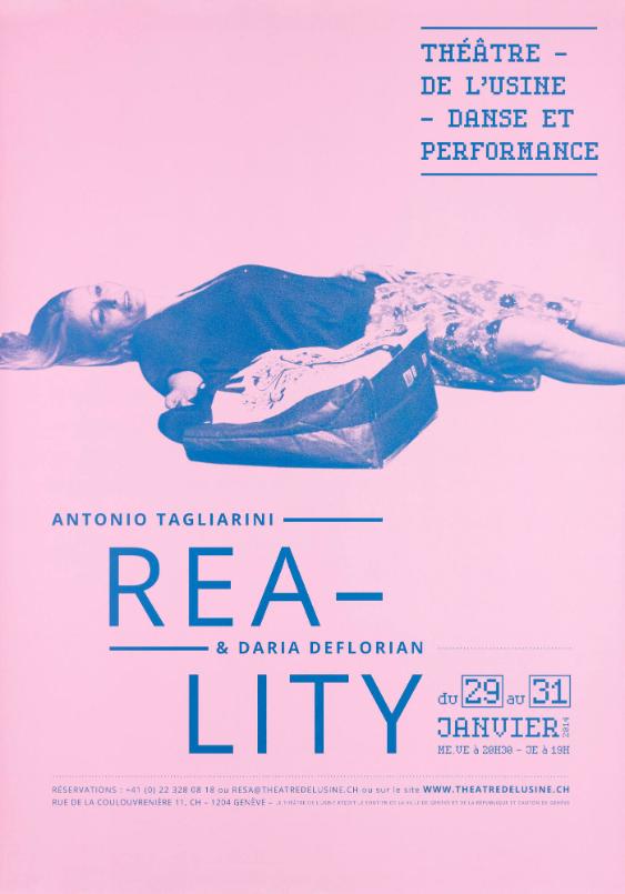 Realitiy - Antonio Tagliarini & Daria Deflorian - Théàtre de l'Usine - Danse et Performance