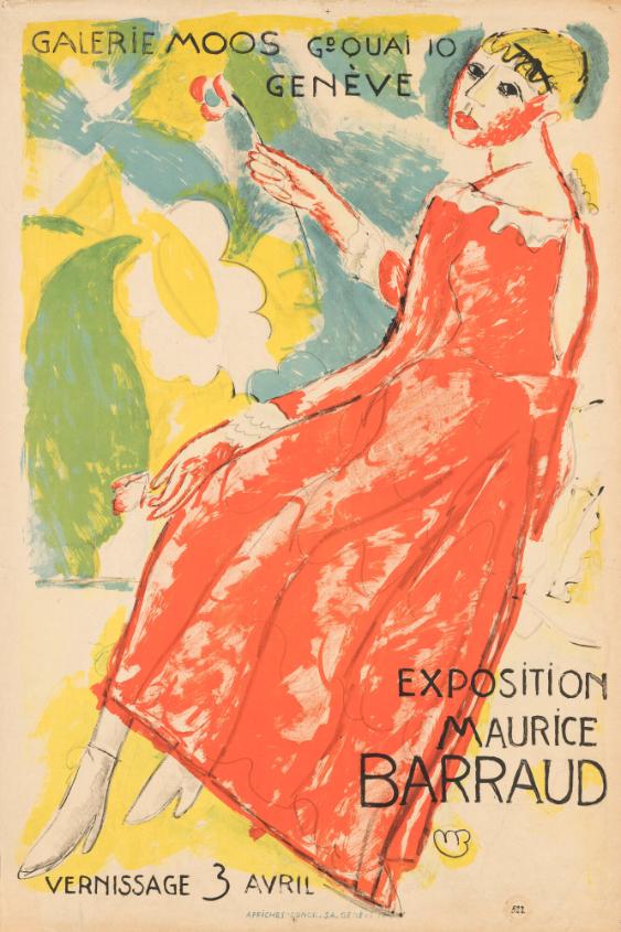Exposition Maurice Barraud - Galerie Moos Genève