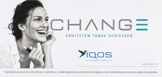 Change - Erhitzten Tabak geniessen - Iqos - This changes everything