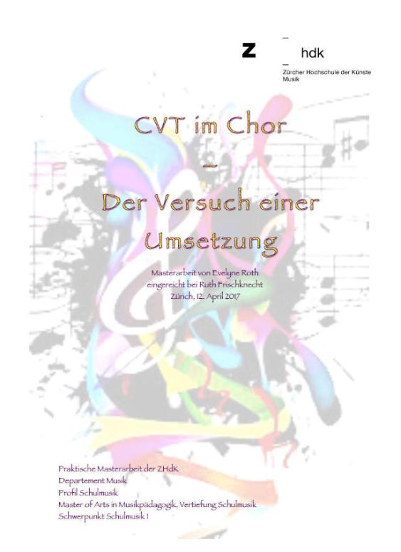 CVT im Chor - Der Versuch einer Umsetzung