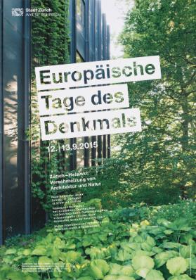 Europäische Tage des Denkmals - Zürich-Helsinki: Verschmelzung von Architektur und Natur
