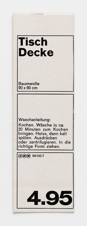 Tisch Decke