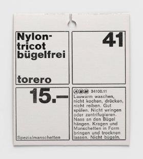 Nylontricot bügelfrei 41