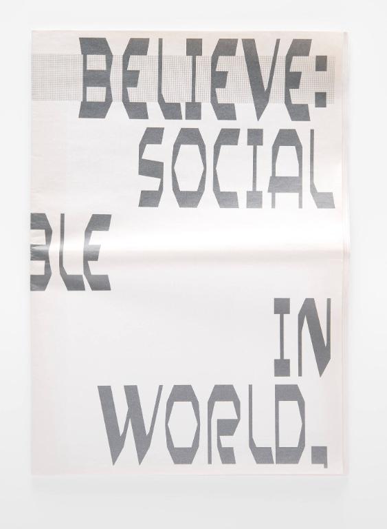 We belive: In a social responsible place in the world.