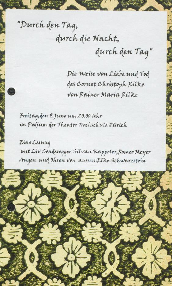 Durch den Tag, durch die Nacht, durch den Tag