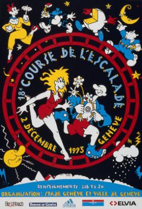 18e course de l'escalade - 2 Décembre 1995 - Genève