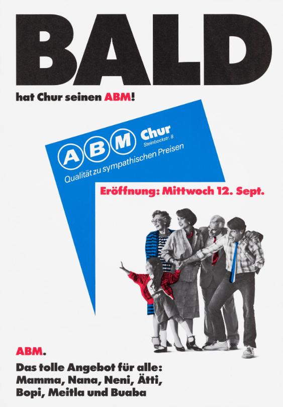 Bald hat Chur seinen ABM!