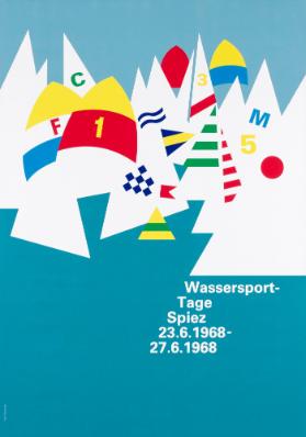 Wassersport-Tage Spiez - 23.6.1968-27.6.1968