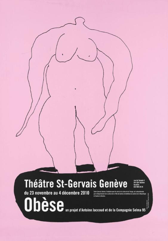 Obèse - Théâtre St-Gervais Genève