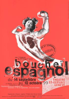 Boucherie espagnol par l'Alkran de Rodrigo García - Théâtre St-Gervais Genève