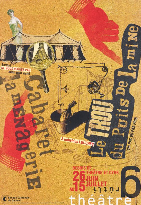 Le trou du puits de la mine - Cabaret la ménagerie - Théâtre du Grütli