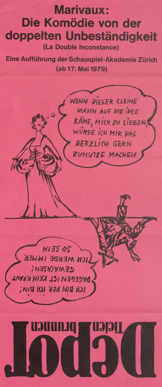 Marivaux: Die Komödie von der doppelten Unbeständigkeit