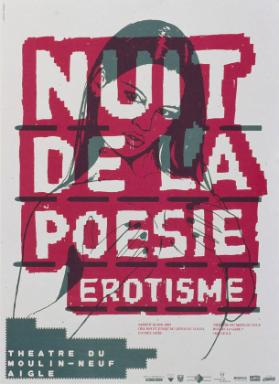 Nuit de la poesie erotisme - Théatre du Moulin-Neuf Aigle