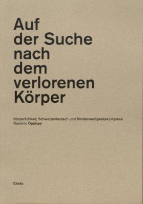 Auf der Suche nach dem verlorenen Körper
