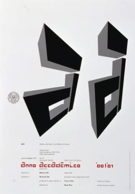 a a - Anno Accademico '00¦'01 - IUAV Instituto Universitario di Architettura Venezia, aula magna Tolentini