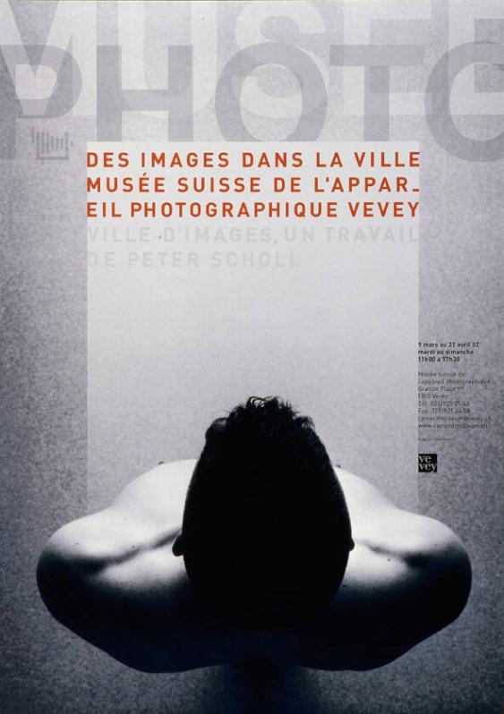 Des images dans la ville - ville d'images - un travail de Peter Scholl -  Musée suisse de l'appareil photographique Vevey