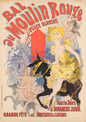 Bal au Moulin Rouge - Place Blanche - Tous les soirs & dimanche jour - Grande fête les mercredis & samedis