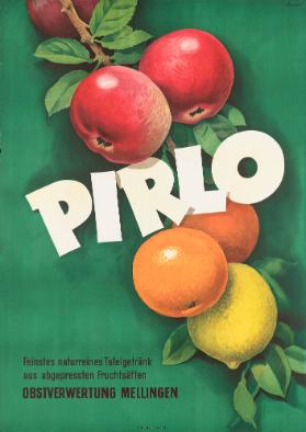 Pirlo - Feinstes naturreines Tafelgetränk aus abgepressten Fruchtsäften - Obstverwertung Mellingen