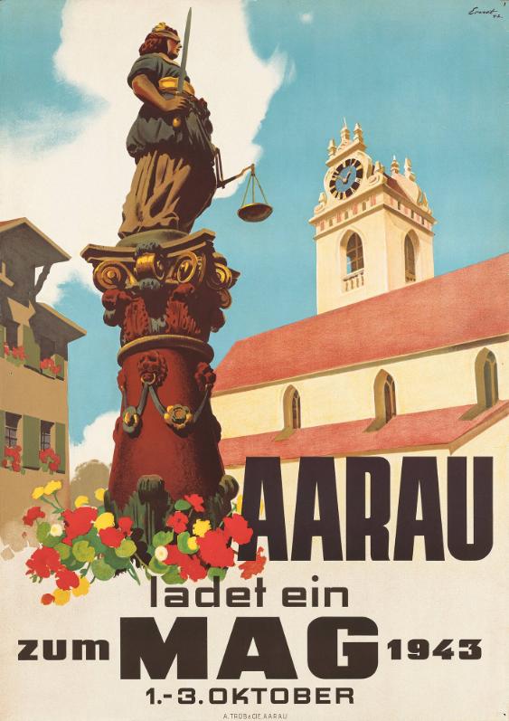Aarau ladet ein zum MAG 1943