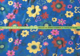 Untergrund für Susi, Ben, Tarzan, Waldi und Mieze. Gedruckt von Wagner Siebdruck in Freiberg am Neckar.