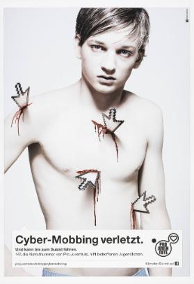 Cyber-Mobbing verletzt. Und kann zum Suizid führen. 147, die Notrufnummer von Pro Juventute, hilft betroffenen Jugendlichen. Pro Juventute