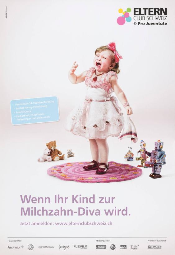 Wenn ihr Kind zur Milchzahn-Diva wird. Eltern Club Schweiz - Pro Juventute
