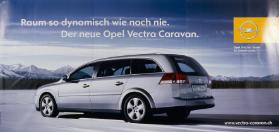 Raum so dynamisch wie noch nie. - Der neue Opel Vectra Caravan.