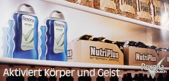 Aktiviert Körper und Geist - Rexona