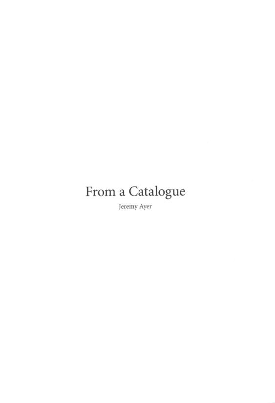 From a Catalogue