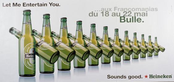 Let Me Entertain You. -  ... au Francomanias du 18 au 22 Mai Bulle - Sounds good. - Heineken