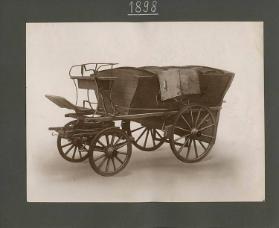 Müllabfuhrpferdewagen