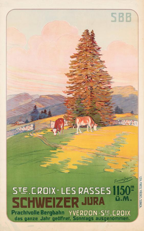 SBB - Ste.Croix-Les Rasses - Schweizer Jura - Prachtvolle Bergbahn - Yverdon-Ste.Croix