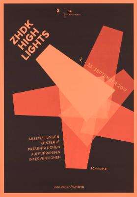 ZHdK Highlights - Ausstellungen, Konzerte, Präsentationen, Aufführungen, Interventionen