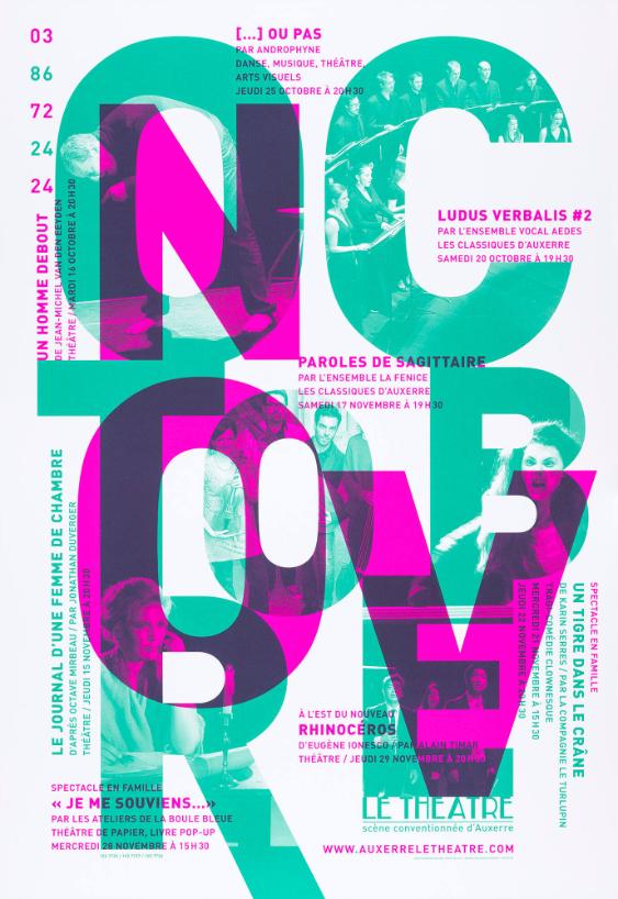 Octobre - Nov - Le Théâtre - Scène conventionnée d'Auxerre