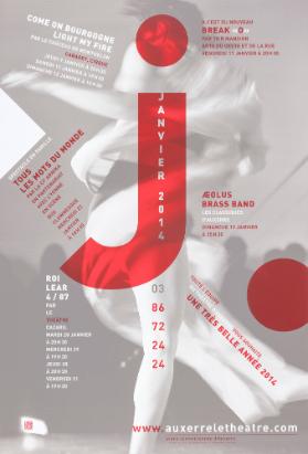 Janvier 2014 -  Scène conventionnée d'Auxerre