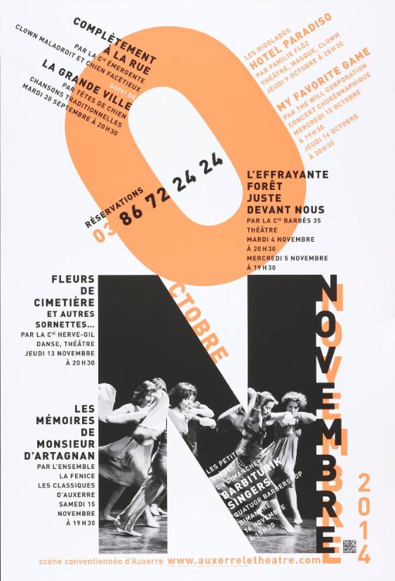Octobre Novembre 2014 - Scène conventionnée d'Auxerre
