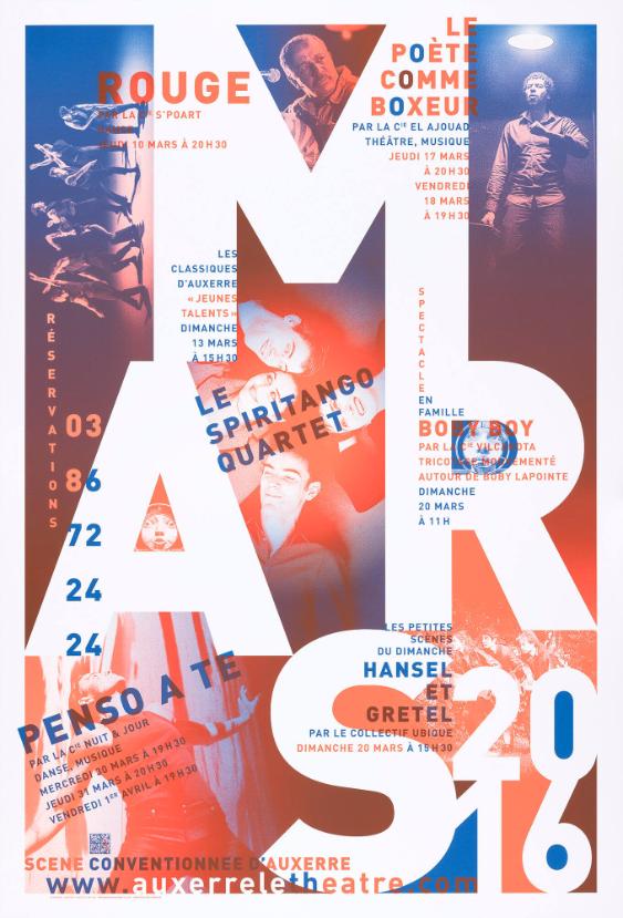 Mars 2016 - Scène conventionnée d'Auxerre