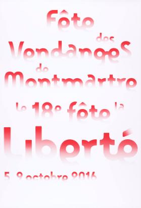 Fête des vendanges de Montmartre - Le 18e fête la liberté