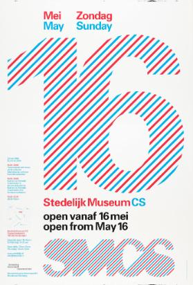 Mei Zondag - 16 - Stedelijk Museum CS - open vanaf 16 mei - SMCS
