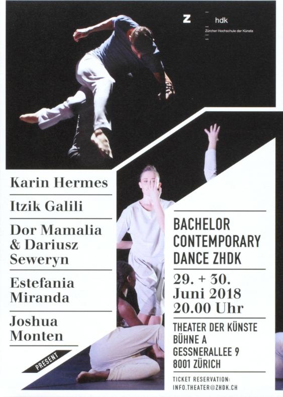 Bachelor Contemporary Dance ZHdK