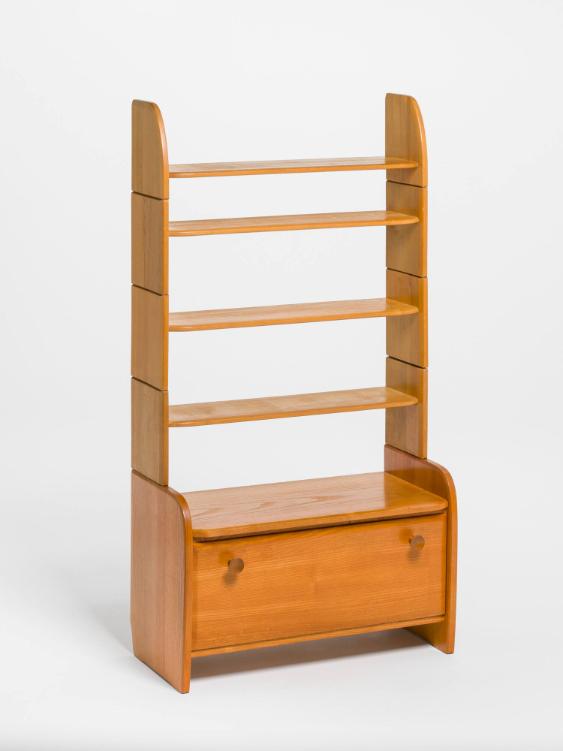 Regal System, Kasten mit Klappfront